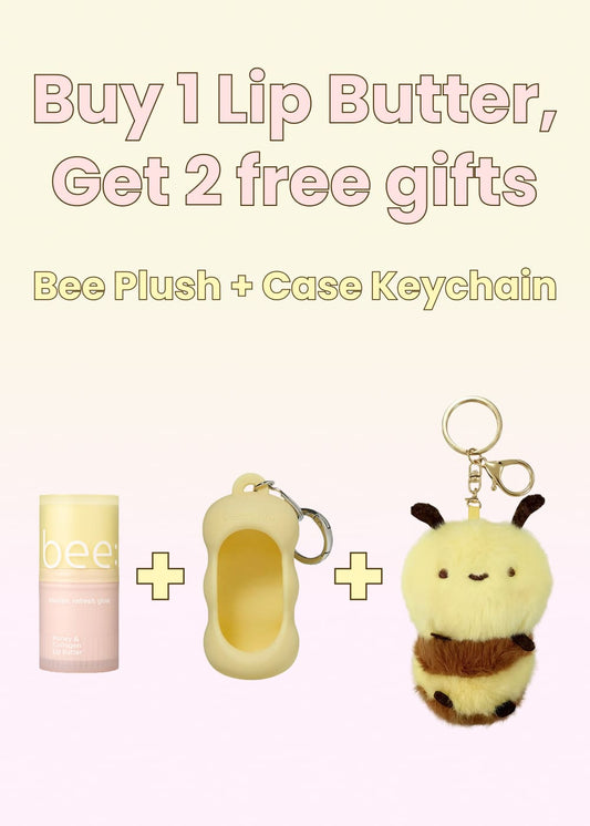 lip butter keychain set