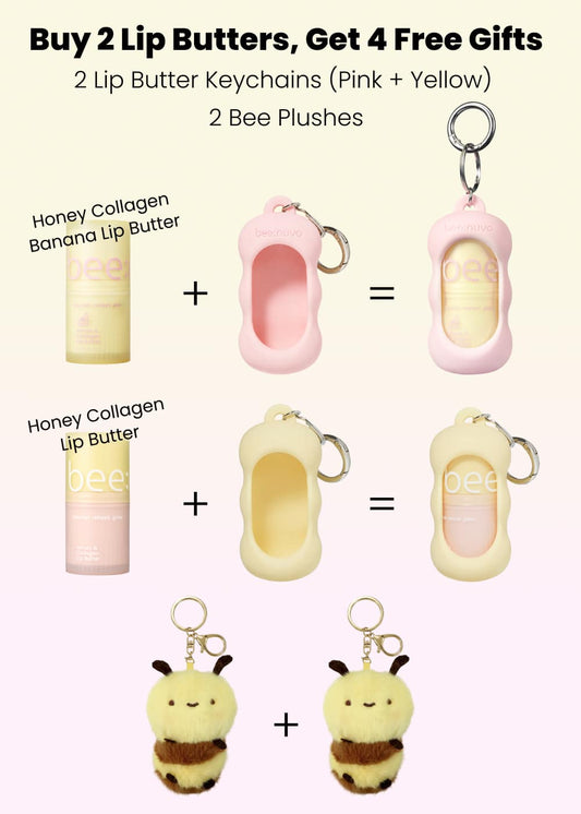 Original + NEW Banana Lip Butter Duo + 4 Free Gifts